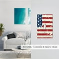 thumbnail image 5 of Haiem Vintage American Flag Pattern Decorative Wall Plates, 1-Gang 5.0" x3.0", Unbreakable Thermoplastic Faceplate Cover for Decorator Receptacle Outlet & Switch-Style T, 5 of 6