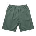 thumbnail image 4 of Men's Quick Dry Mesh Athletic Shorts, Casual Elastic Waist Drawstring Workout Shorts with Zipper Pockets, Lightweight Breathable Gym Running Sports Shorts for Men, Summer Loose Fit Activewear Shorts, 4 of 7