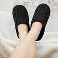 thumbnail image 6 of Men Women Plush Slippers For Home Non Slip House Shoes Unisex Indoor Plus Size, 6 of 7