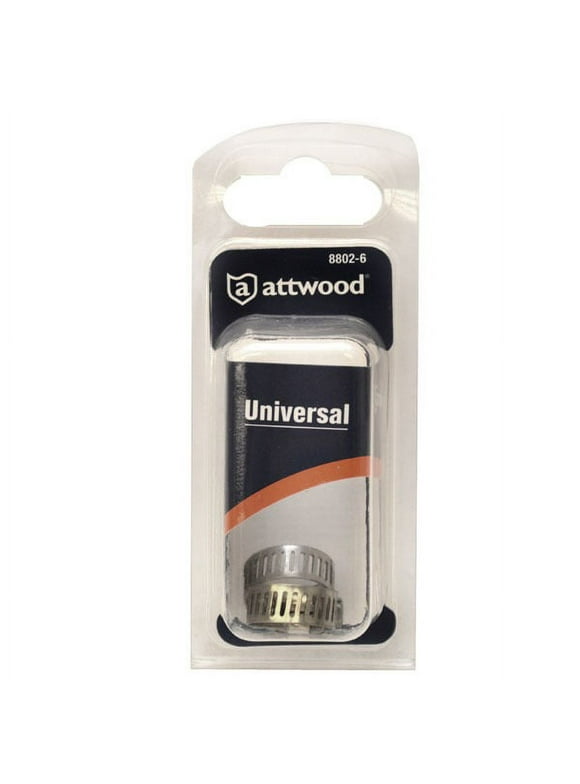 Attwood Boat Fuel Hose Clamps 8802-6 | Gas 1/4 - 5/8 Inch Stainless