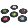 thumbnail image 4 of 6Pcs set Coaster Innovative NonSlip Cup Mat Pad Placemat Drinkware Table Accessories, 4 of 9
