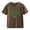 Brown, variant on XIMIN Girls Boys Vintage "IRISH" Letter & Clover Kids' Short-Sleeve Crew Neck T-Shirt - Soft Emerald Green St. Patrick's Day Irish Heritage Top