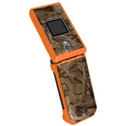 Case for CAT S22 Flip Phone, Nakedcellphone [Hunter Camouflage] Slim Hard Shell Protector Cover - Orange Camo