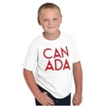 thumbnail image 5 of Canada Maple Leaf Flag Patriotic Crewneck T Shirts Boy Girl Teen Brisco Brands XS, 5 of 5