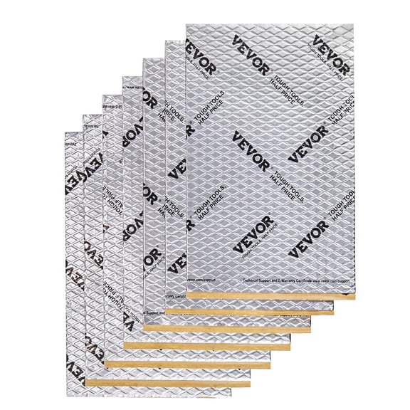 80 Mil 36 Sqft Car Sound Deadening Mat Butyl Automotive Noise Insulation Vibration Dampening Material