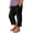 Black, variant on Boys Summer Straight Leg Linen Pants Lightweight Casual Elastic Waist Loose Beach Pants (White, 8-9 Years)