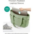 thumbnail image 4 of NIMTEK BAGSMART Tote Bag for Women, Lightweight Puffy Tote Bag with Compartments Quilted Shoulder Bag Handbag for Travel, Work, Gym, 4 of 12