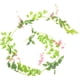 thumbnail image 1 of KAKOWELY Enredadera de glicina artificial, hojas verdes de glicina falsas, enredadera de glicina para decoración de bodas y fiestas., 1 of 5
