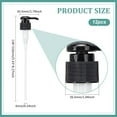 thumbnail image 2 of 12 Pcs Black Plastic Dispensing Pumps 24/410 Universal Soap Dispenser Pump Round Replacement Pump for Liquid Dispensing, 2 of 9