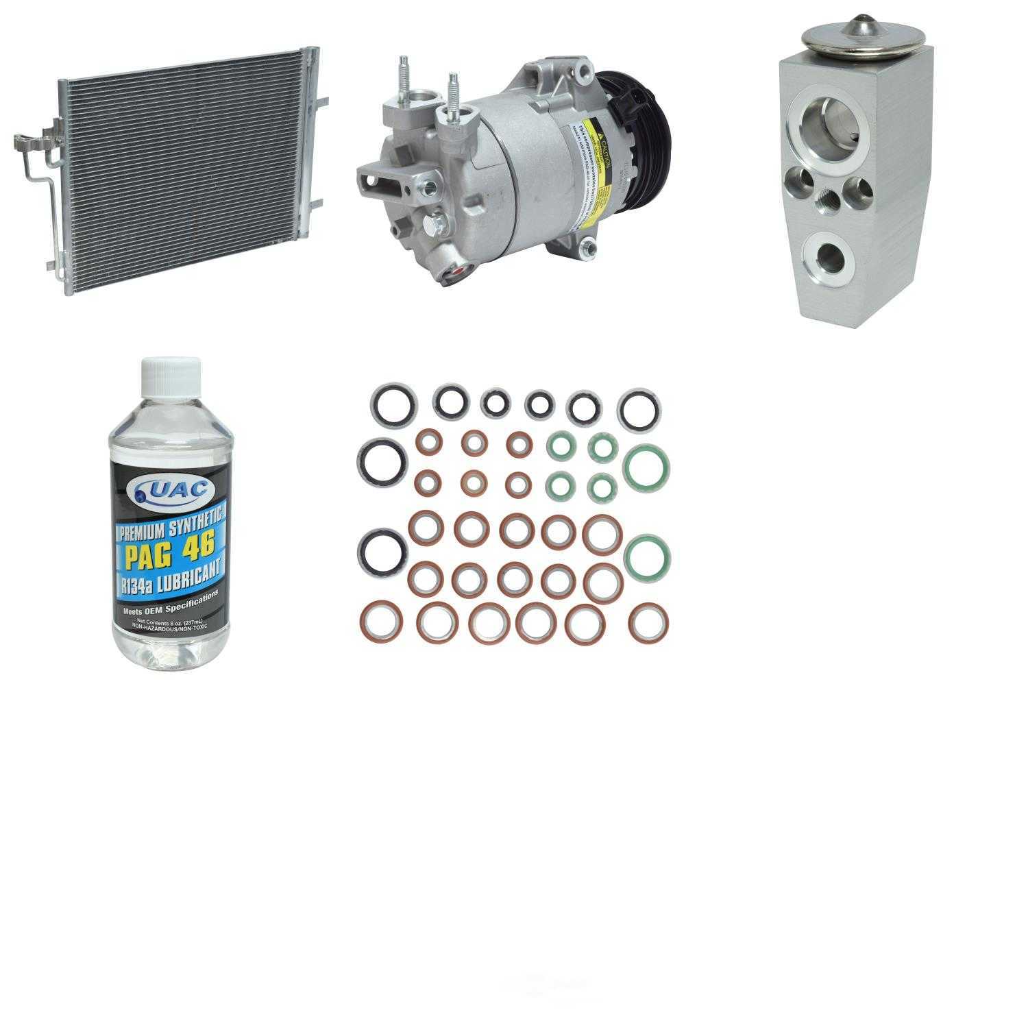 UAC KT 6323A Compressor-condenser Replacement Kit