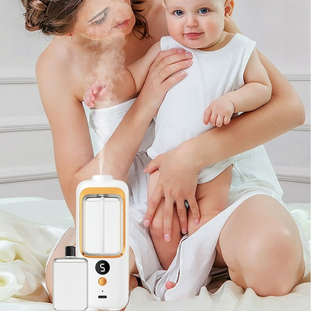 Aromatherapy Household Long Lasting Aromatherapy Machine Automatic Fragrance Indoor Fragrance Air Spray Oil Humidifiers with Light Things for Room Small Humidifiers for Bedroom Easy to Clean No Filter