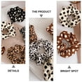 thumbnail image 4 of ADDHAT Vintage Floral Ponytail Holders Scrunchies, Assorted Colors, Simple Design, 6 Pieces Hair Accessories, 4 of 7