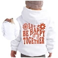thumbnail image 4 of Fgnfyis Girls Cute Print Pullover Hoodie with Hood and Pockets for Everyday Wear Winter Hoodie for Casual Layer White 4-5 Years, 4 of 4
