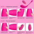 thumbnail image 4 of XBONP Wireless Vibrator Remote Control Vibrating Egg for Woman G-spot Massager Anal Plug Masturbator Sex Toys for Couple Red, 4 of 7