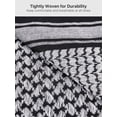 thumbnail image 2 of Bufanda FREE SOLDIER Tactical Shemagh 109x109 cm, negro y blanco, 2 of 8
