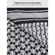 thumbnail image 2 of Bufanda FREE SOLDIER Tactical Shemagh 109x109 cm, negro y blanco, 2 of 8