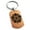 Rose, variant on Stainless Steel Sagara Samurai Crest Engraved Dog Tag Keychain Keyring
