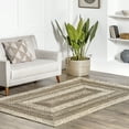 thumbnail image 2 of nuLOOM Charlene Border Jute Area Rug, 7' 6" x 9' 6", Natural, 2 of 3