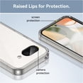 thumbnail image 5 of Case for Google Pixel 9A,Google Pixel 9A Case,Transparent TPU+PC Acrylic Protective Military Grade  Heavy Duty Protection Phone Case for Google Pixel 9A (Clear), 5 of 16