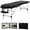 Black, variant on CL.HPAHKL Massage Table Portable, 2 Fold Lash Bed Massage Bed, Adjustable Height, Sturdy Aluminum Frame, Esthetician Bed for Tattoo, Facial, Lash, Physical Therapy, Black