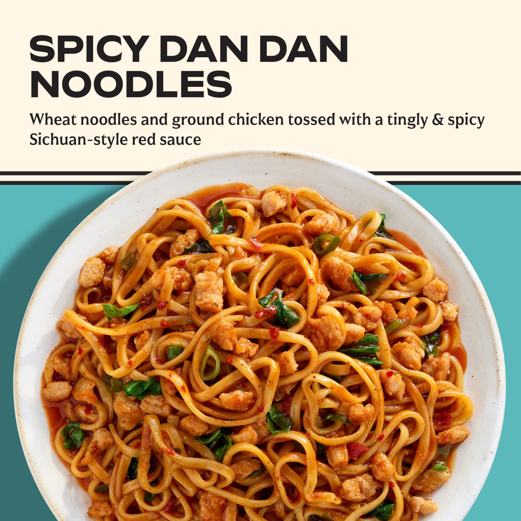 Mings Frozen Asian Noodles Spicy Dan Dan Microwave Meal, 10 oz (Frozen)