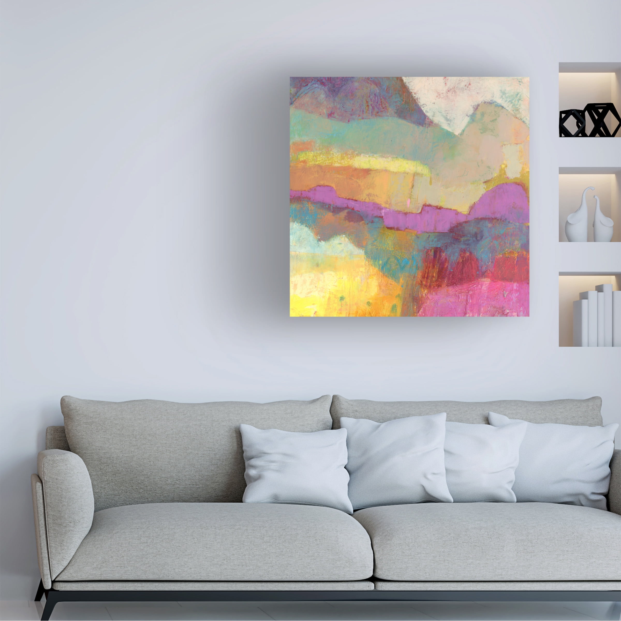 Sue Jachimiec 'Gramercy I' Canvas Art