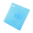 thumbnail image 2 of Shower Mat, Washable Bath Mat, Fast Drying Bathroom Mat, Non Slip Shower Floor Mat, 5 Pack Blue 3X3 Inch Spike Surface Bathtub Mat, Absorbent Transparent Rubber Rug for Tub,, 2 of 8