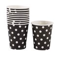 thumbnail image 1 of Matsuzay 10 Uds taza fiesta bebé cena decoración del hogar mantel tazas cumpleaños comida Cupcake hornear banquete recipiente ceremonia Cocina y Comedor Negro Matsuzay HA072605-07, 1 of 6
