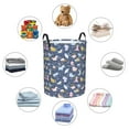 thumbnail image 5 of KLL Cute Baby Animals Waterproof Foldable Laundry Hamper Bucket with Handles for Storage Bin,Kids Room,Home Organizer (Small ), 5 of 7