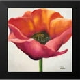 thumbnail image 2 of Pinto, Patricia 15x15 Black Modern Framed Museum Art Print Titled - Poppy Flower I, 2 of 5