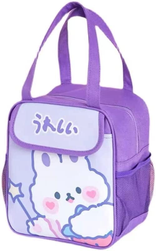 CoCopeaunt Kawaii Lunch Bag for Girls Lunch Box Insulated Cute Lunch