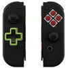 Classics Nes Style Soft Touch Joycon Handheld Controller Housing (D-Pad Version) With Full Set Buttons, Diy Replacement Shell Case For Nintendo Switch Joy-Con – Console Shell Not Included