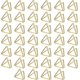 thumbnail image 1 of 40 piezas de portatarjetas triangulares, portafotos con clips de metal, portafotos dorados, portanotas, portatarjetas de mesa para bodas, restaurantes, 1 of 5