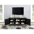 thumbnail image 7 of Ronda 6-Shelf Wood 60" TV Stand, Gray, 7 of 7