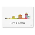thumbnail image 2 of Trademark Fine Art 'New Orleans Louisiana Skyline WB-1' Canvas Art by Marlene Watson, 2 of 4