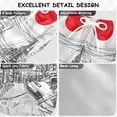 thumbnail image 2 of FORMRS Boys Swim Trunks Quick Dry Mesh Liner Boardshorts Sizes XS-XL, White Streets, 2 of 7