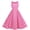 Pink square neck polka dot dress a1, variant on Women Square Neck Sleeveless Polka Dot Mini Dresses Retro Summer Beach A-Line Flowy Casual Sundress for Vacation Party Outfits, Black L