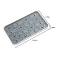 thumbnail image 3 of Escurridor de doble capa y escurridor de platos | Bandeja de plástico para fregadero de cocina, ideal para guardar utensilios, frutas y verduras | Desmontable para una limpieza fácil, 3 of 7