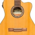 thumbnail image 4 of Stagg Thin Cutaway Acoustic Electric Classical Guitar - Natural - SCL60 TCE-NAT, 4 of 8