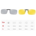 thumbnail image 4 of TOP-MAX Outdoor UV Resistant Polarized Glasses Clip for Men and Women, Compatible with Myopia Sunglasses (2pcs, Red), 4 of 4