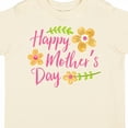 thumbnail image 4 of Inktastic Happy Mothers Day with Flowers Boys or Girls Toddler T-Shirt, 4 of 5