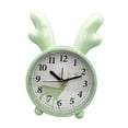 thumbnail image 3 of Nordic Style Cute Rabbit Deer Shaped Alarm Clock for Cute Alarm Clock Bedroom Green Deer, 3 of 9
