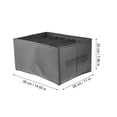 thumbnail image 2 of Folding Trouser Box Jeans Clothing Organizers Clothes Storage Bins Dresser Drawer Organizer Garment Organizer Baby, 2 of 6