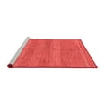 thumbnail image 2 of Ahgly Company Machine Washable Indoor Rectangle Abstract Red Modern Area Rugs, 6' x 9', 2 of 4