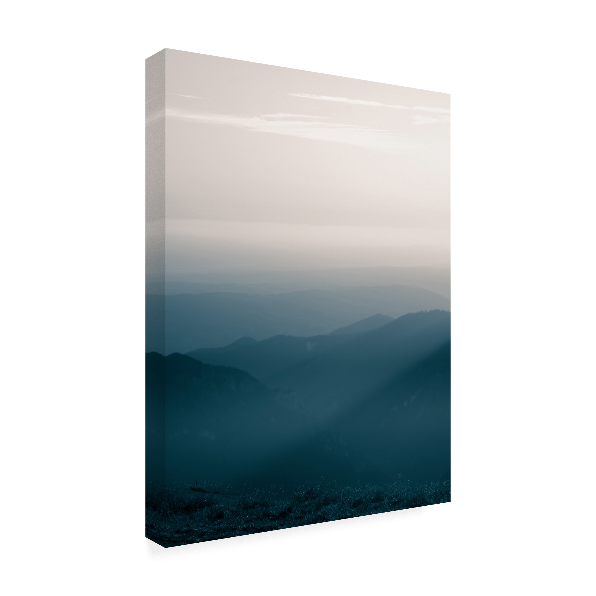 Trademark Fine Art 'Blue Mountains V' Canvas Art by PhotoINC Studio