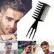 thumbnail image 3 of Hombres Vintage Oil Hair Comb Retro Back Hair Beard Diente ancho Tenedor Combs (03) Tmvgtek cuidado belleza, 3 of 9
