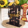 thumbnail image 2 of HLONK 2025 Graduation Season Decoration Grad Party Decor Graduation Party Grad Party Table Wood Sign Holiday Decorations for Home Festival Decor, 2 of 7