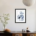 thumbnail image 3 of Blue  White Asian Garden I, Animals World Culture Framed Art Print Wall Art by Vision Studio Sold by Art.Com, 3 of 5