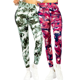thumbnail image 1 of Set De 2 Leggings Unitalla Casual o Deportivos Acampanados De Cintura Alta De Mujer En Color Sólido, 1 of 5