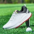 thumbnail image 4 of SKIUHS Men's Golf Shoes Fixed Nailless Sole Waterproof Lightweight No-Slip, 4 of 4